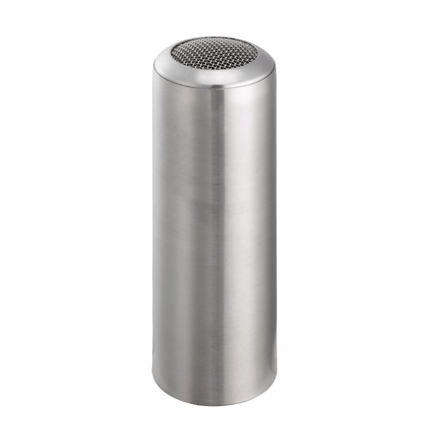 Service Ideas STCMESH  6 oz. Condiment Mesh Top Shaker, Brushed Stainless