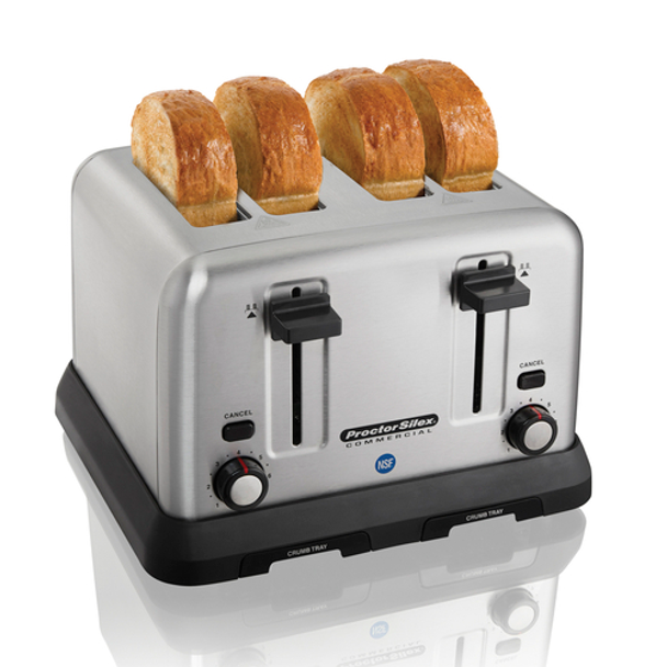 24850R - Proctor-Silex 4 Slot Pop-Up Toaster