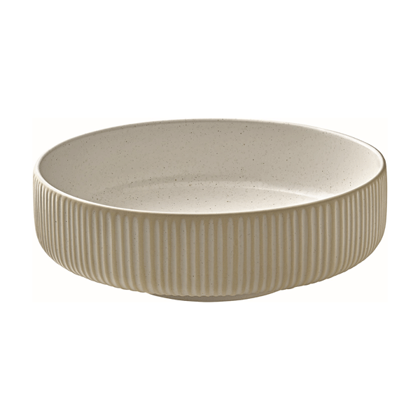 Libbey 701316291000582 Nara 11.2 oz. Bowl, Stoneware, White - 6/Case