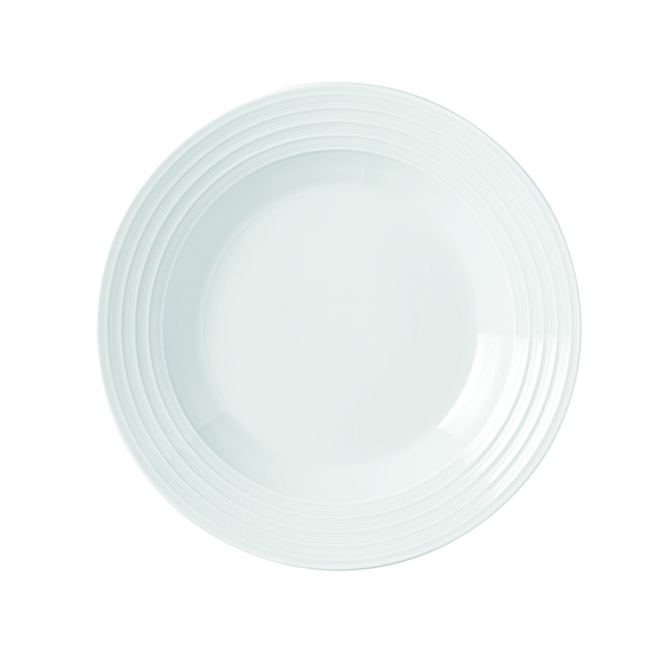 Libbey 999001740 Constellation Galileo 11 oz.  Soup Bowl, Porcelain, Lunar White - 24/Case