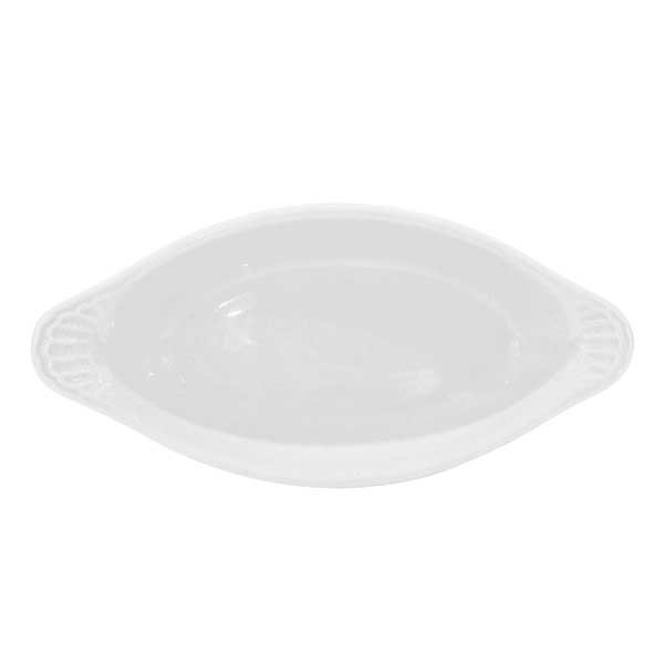 Steelite DCI627UW 8 oz. Welsh Rarebit Dish, Ceramic, Ultra White