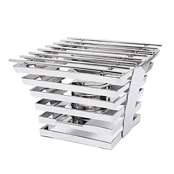 Eastern Tabletop 1710 Escalate 10"Dia, 6-Layer Riser, SS