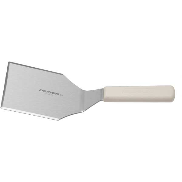 Dexter-Russell 19723 Sani-Safe 5" Hamburger Turner, Solid, Beveled Edge
