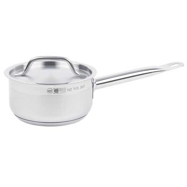 Vollrath 3800 Optio 1 qt. Sauce Pan, Stainless Steel