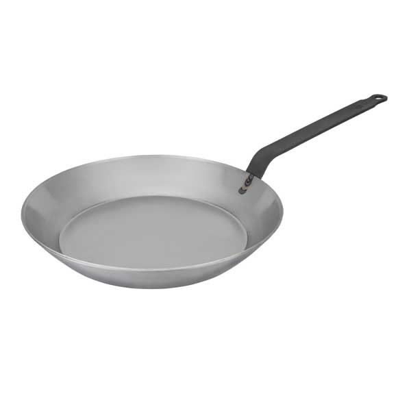 Matfer 062007 14" Fry Pan, Black Carbon Steel