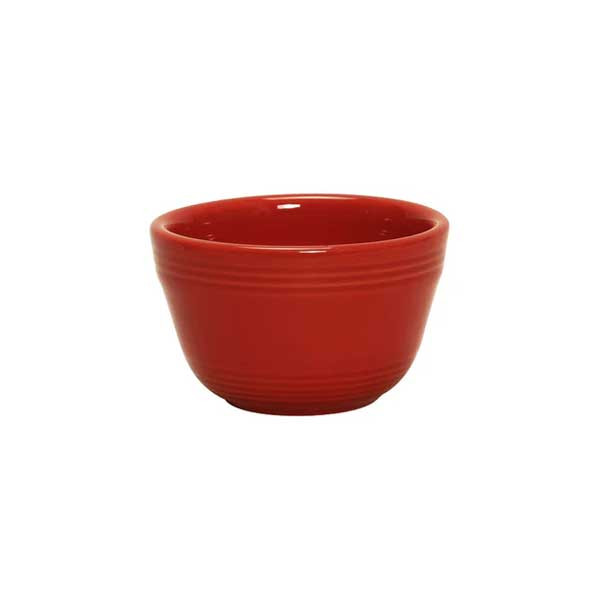 Tuxton CQB-0752 Concentrix 7.5 oz. Bouillon Cup, Vitrified China, Cayenne - 24/Case