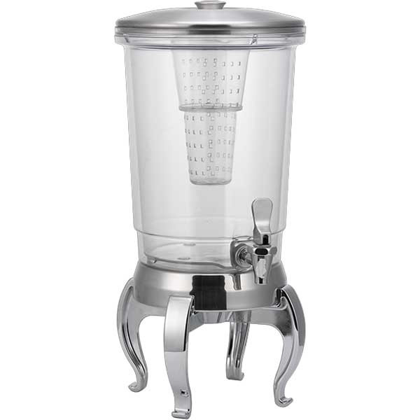 Service Ideas CBDDW3GRG Elite 3 gal. Cold Beverage Dispenser, Infusion Chamber, Insulated, Regal Leg, Round