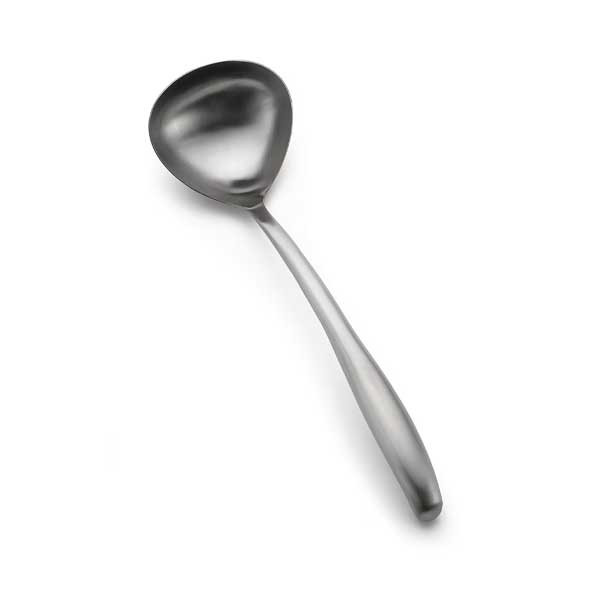 Tablecraft 5304 Dalton Collection 4 oz. Stainless Steel Soup Ladle 