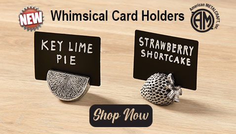 American Metalcraft Whimsical Card Holders New American Metalcraft Whimsical Card Holders - Shop Now!