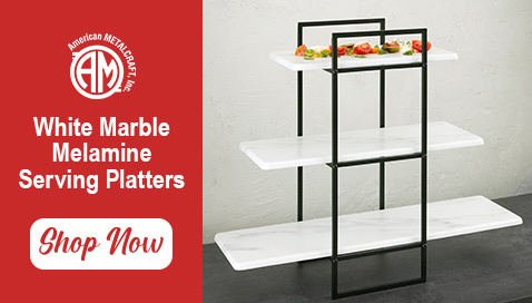 American Metalcraft White Marble Platters & Risers American Metalcraft White Marble Platters & Risers - Shop Now!