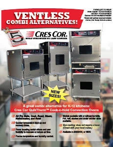 Cres Cor Ventless Combi Alternative 5-Year Warranty!