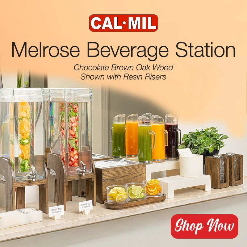 Cal-Mil Melrose Beverage Dispensers