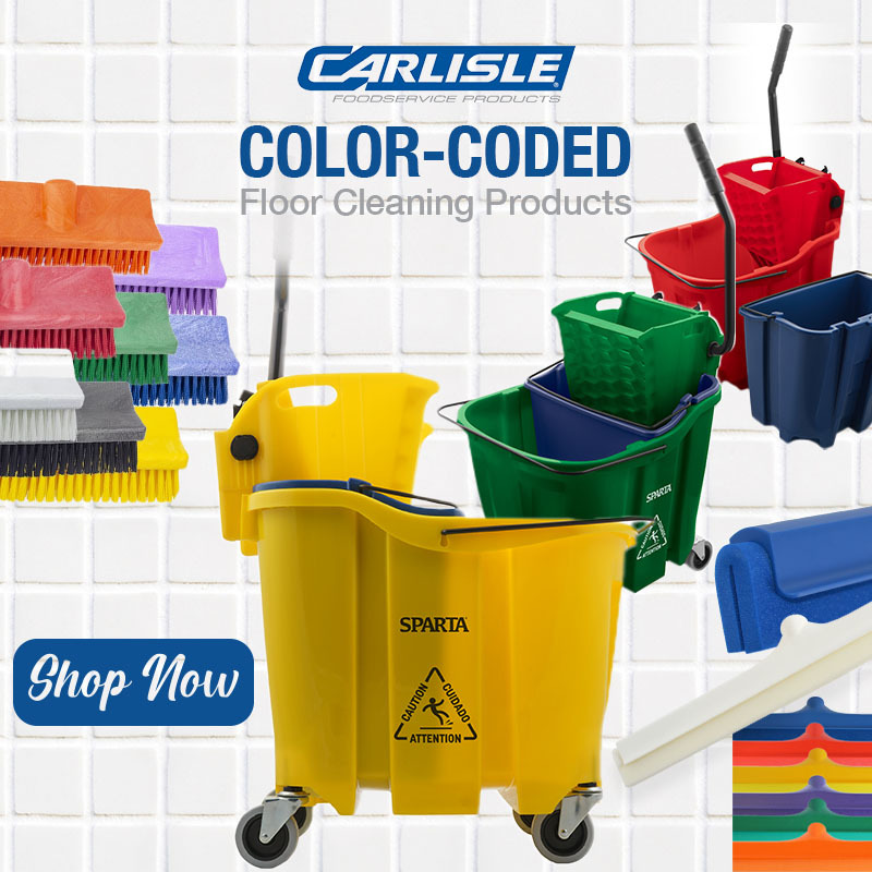 Carlisle Color Coded Floor Care - Shop Now!