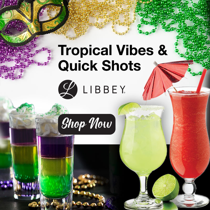 Shop our in stock Libbey cocktail & shot glasses!
