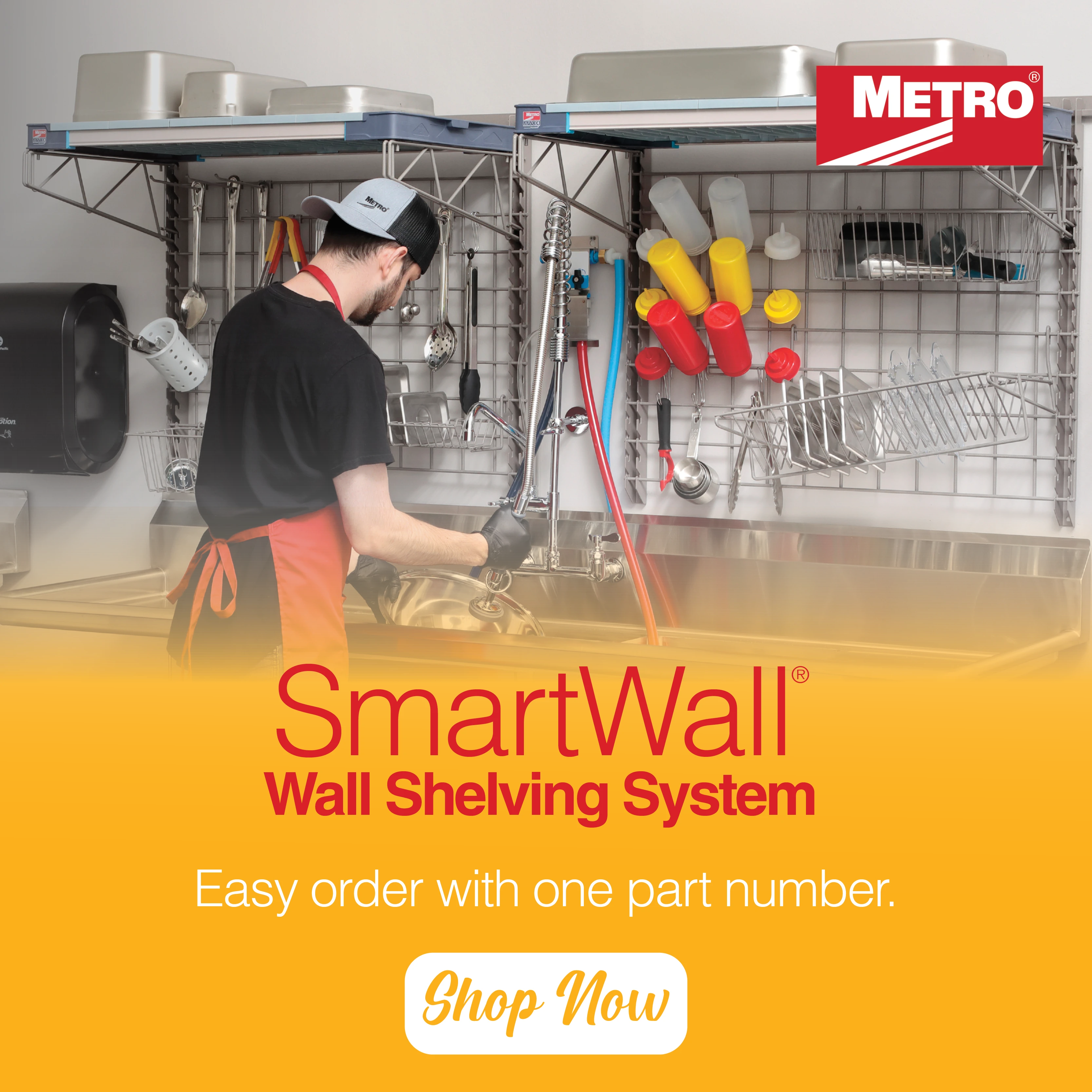 Metro SmartWall Shelving System - Shop Now!