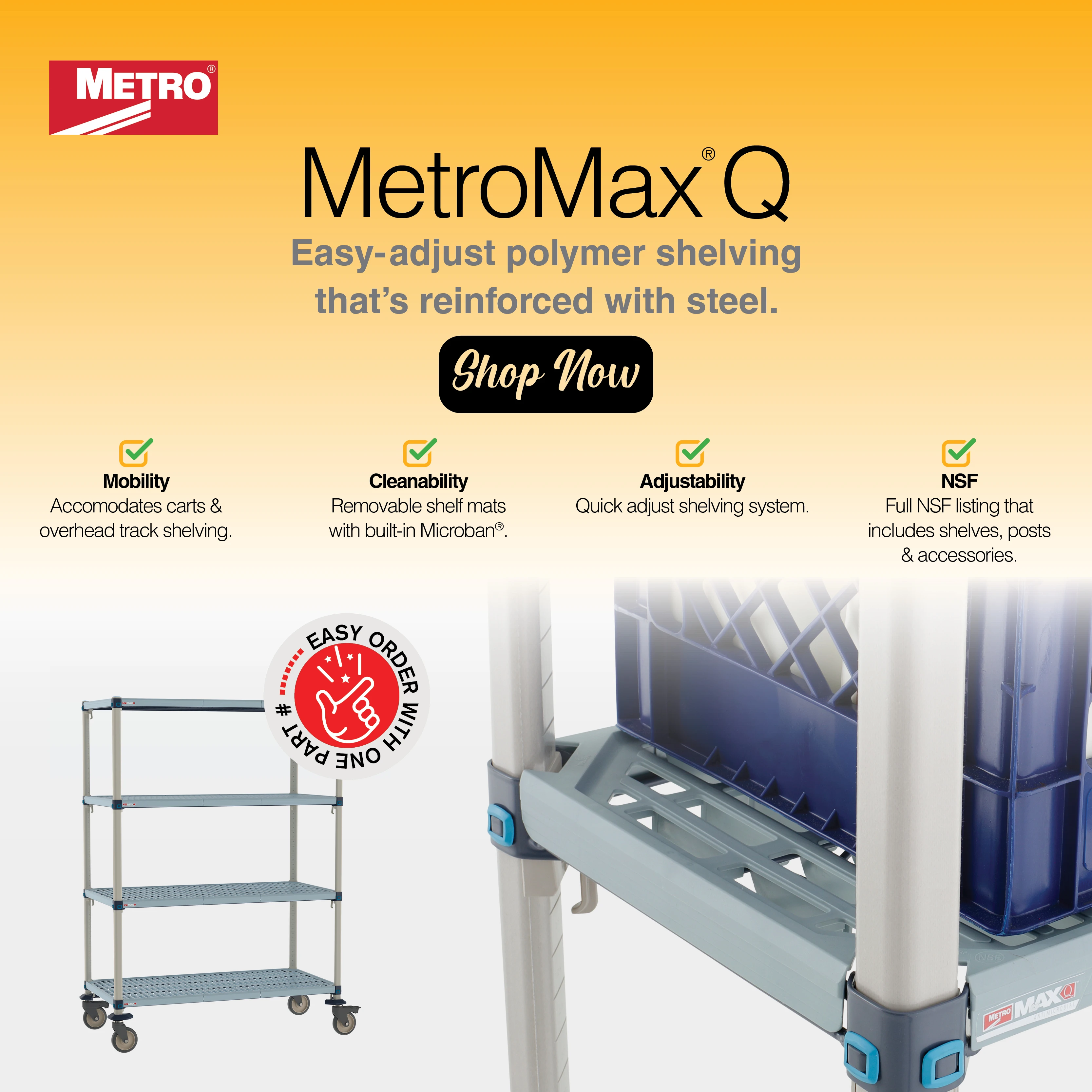 MetroMax Q Shelving - Shop Now!