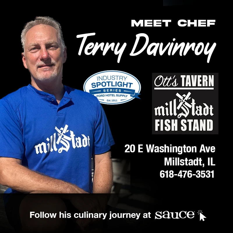 Sauce Industry Spotlight - Meet Chef Terry Davinroy, Ott's Tavern