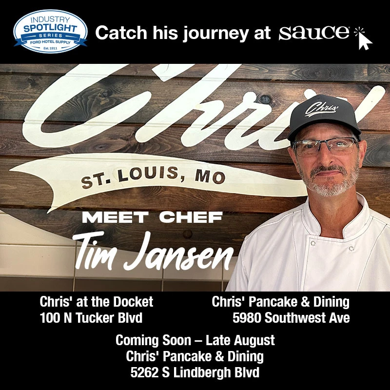 Sauce Industry Spotlight - Meet Chef Tim Jansen, Chris' Pancake & Dining