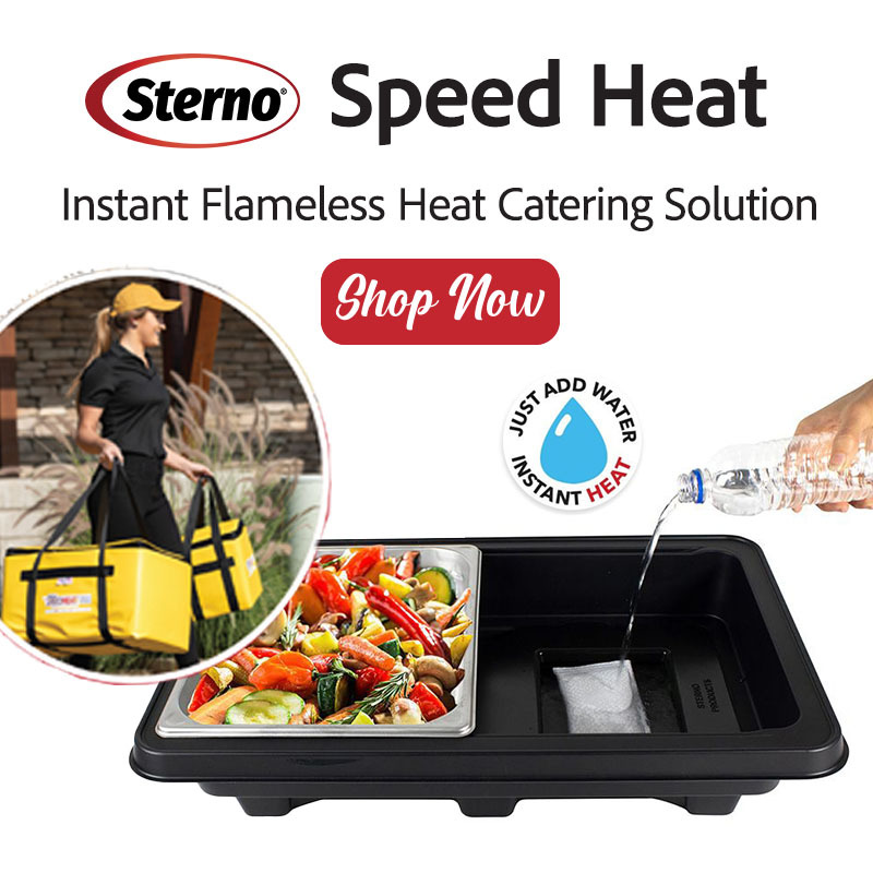Sterno SpeedHeat, Instant Flameless Heat Catering Solution - Shop Now!