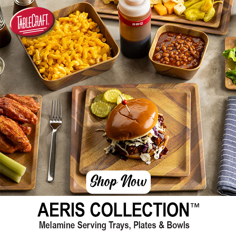 Shop the New Aeris Collection from Tablecraft!