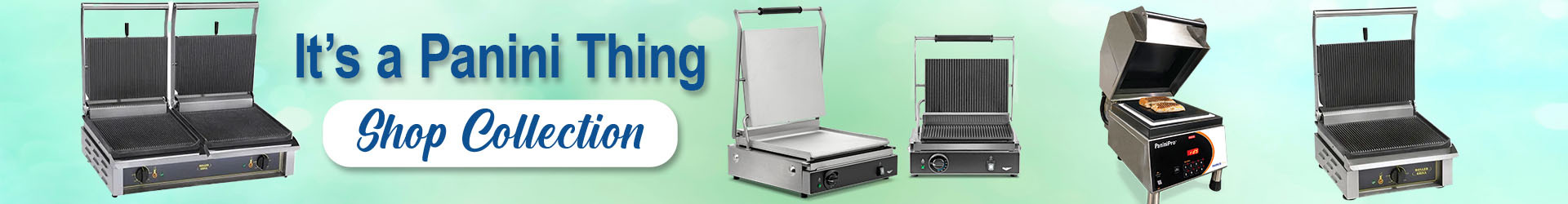 It's a Panini Thing - Shop Collection of  Panini Sandwich Grills