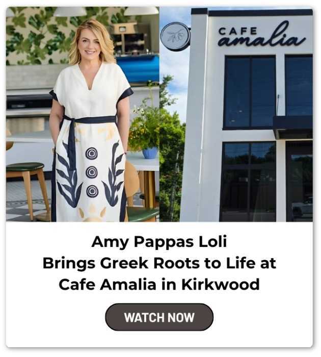 Amy Pappas Loli Brings Greek Roots to Life at Cafe Amalia in Kirkwood