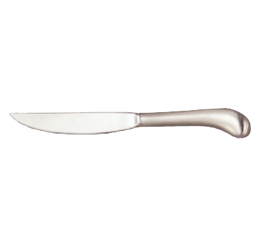 World Tableware Steak Knife, 8-5/8, POM handle, non-serrated, stainless  steel blade, black, Shanghai - 12 per box