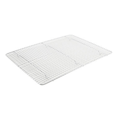 Crestware,GRA913,Sheet Pan Grate, 8 x 12 x 3/4, 1/4 sheet, zinc plated  wire