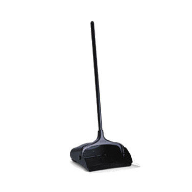 Rubbermaid FG637400BLA Lobby Dust Pan Broom - Ford Hotel Supply