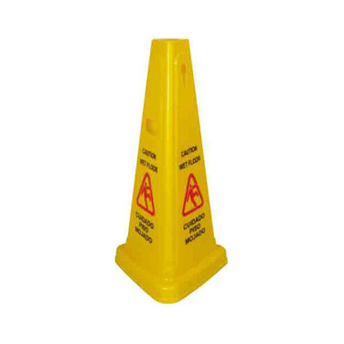 Winco WCS-27T Wet Floor Caution Sign - Ford Hotel Supply