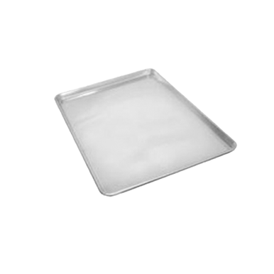 Vollrath (5303) Wear-Ever Heavy Duty Half Size Aluminum Bun / Sheet Pan 18 Gauge, Wire in Rim, 13 x 18