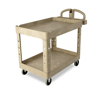 Rubbermaid™ Heavy-Duty Utility Cart with Aluminum Uprights