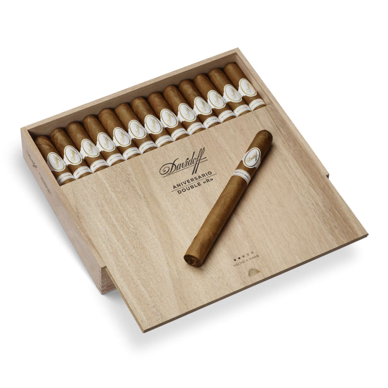 Open Box of Davidoff Aniversario Double 'R' Cigars