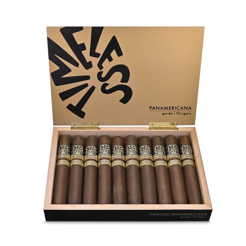 Ferio Tego Timeless Panamericana Gordo  open Box of 10 cigars