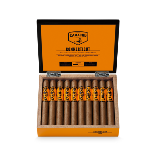 Camacho Connecticut Toro  open Box of 20 cigars