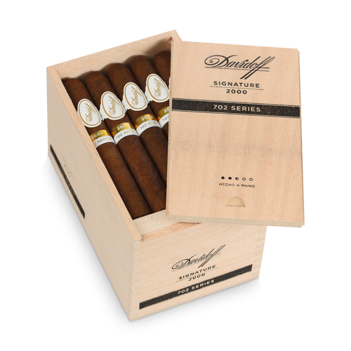 Davidoff 702 Series Signature 2000  open Box of 25 cigars