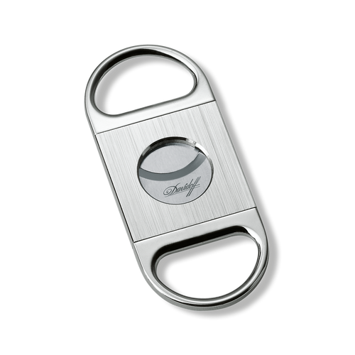 Davidoff Double Blade Cutter Stainless steel brushed   