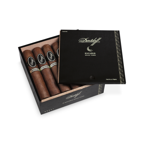 Davidoff Escurio Gran Toro  open Box of 12 cigars