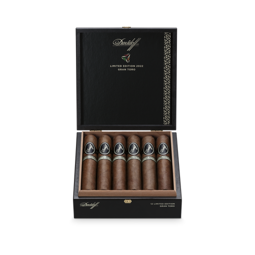 Davidoff Limited Edition 2022 Gran Toro Cigar  open Box of 12 cigars
