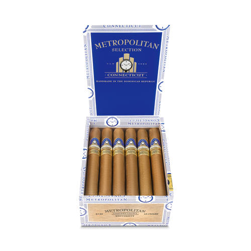 Ferio Tego Metropolitan Connecticut University  open Box of 18 cigars
