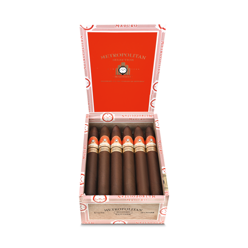 Ferio Tego Metropolitan Maduro Explorer  open Box of 18 cigars