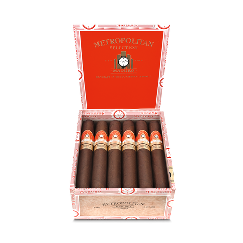 Ferio Tego Metropolitan Maduro Gordo  open Box of 18 cigars