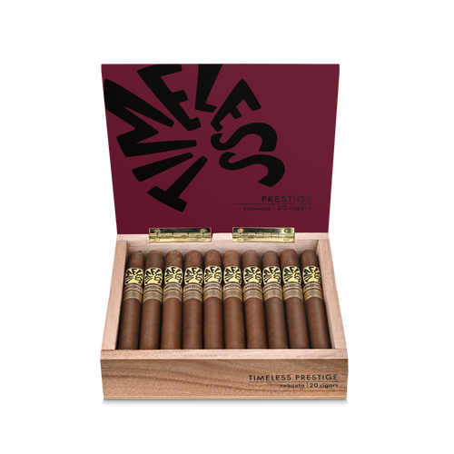Ferio Tego Timeless Prestige Robusto  open Box of 20 cigars