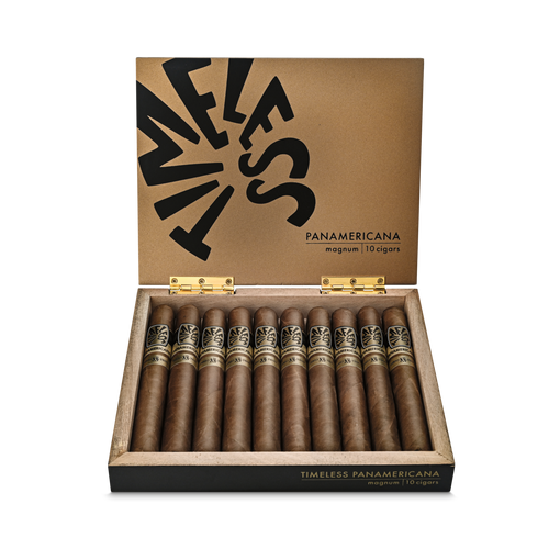 Ferio Tego Timeless Panamericana Magnum  open Box of 10 cigars