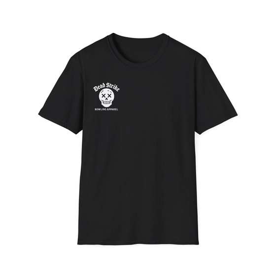 DEAD STRIKE SKULL - Bowling-Themed Unisex T-Shirt | Perfect Gift for Bowlers, Fun Sportswear, Casual Tee, Tournament Apparel, Birthday Gift