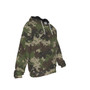 KRAZY CAMO Men's Green Hunters Camo Medium Weight Zip-Up Hoodie