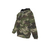 KRAZY CAMO Men's Green Hunters Camo Medium Weight Zip-Up Hoodie