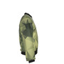 KRAZY CAMO Green Polygon Crystal Camo Bomber Jacket with Sleeve Pocket