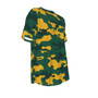 $28.0O Men's Green & Gold Classic Camouflage Polyester T-Shirt | Krazy Camo