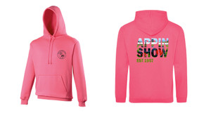 JH004 Appin Show Adult Electric Pink Hoodies Design 2 JH004 Appin Show Adult Electric Pink Hoodies Design 2